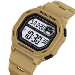 Reloj Skmei Block Hombre Digital Deportivo Alarma Luz Tiempo Dual 2543