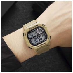Reloj Skmei Block Hombre Digital Deportivo Alarma Luz Tiempo Dual 2543