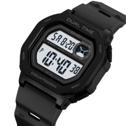 Reloj Skmei Block Hombre Digital Deportivo Alarma Luz Tiempo Dual 2543