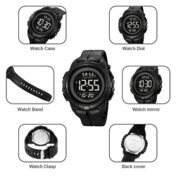 Reloj Skmei Sentinel Hombre Digital Deportivo Alarma Zona Dual 2565