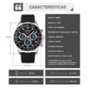Reloj Skmei Orbit Hombre Analógico Digital Elegante Acero 2588