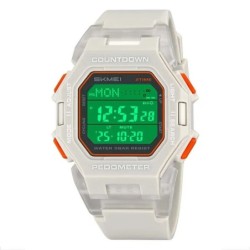 Reloj Skmei Motion Unisex Digital Deportivo Podometro 5 Alarmas 2596
