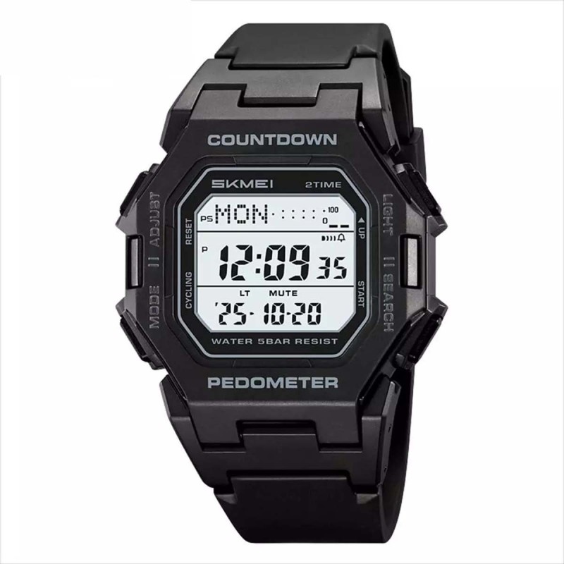 Reloj Skmei Motion Unisex Digital Deportivo Podometro 5 Alarmas 2596