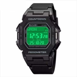 Reloj Skmei Motion Unisex Digital Deportivo Podometro 5 Alarmas 2596