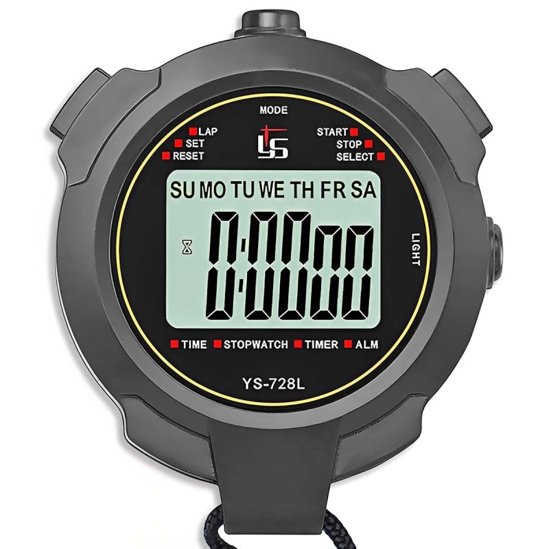 Cronómetro YS-728 Digital 24 Hrs Timer con Apagado Retroiluminado XL