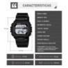 Reloj Skmei Pulse Hombre Digital Deportivo Dual Multifunción 2523
