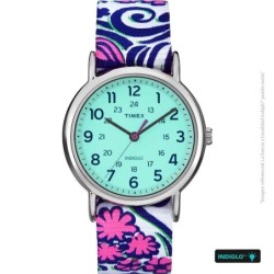 Reloj Mujer TIMEX Weekender Analogico Casual  Indiglo TW2P90200