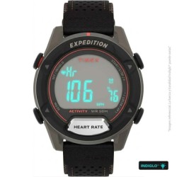 Reloj Hombre TIMEX Expedition Digital Monitor Cardiaco TW4B27100