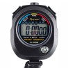 Cronómetro AnyTime 009B Fechador Alarma Split Rango 24 Hr - Negro