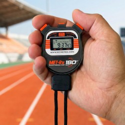 Cronómetro Digital Met-RX 180 24h Memoria Split Alarma Fechador