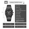 Reloj Skmei Octane Hombre Ana-Digi Casual 3 Tiempos Multifunción 2624