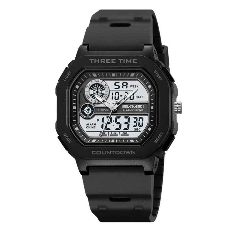 Reloj Skmei Space Hombre Ana-Digi Deportivo 3 Zonas Multifunción 2641