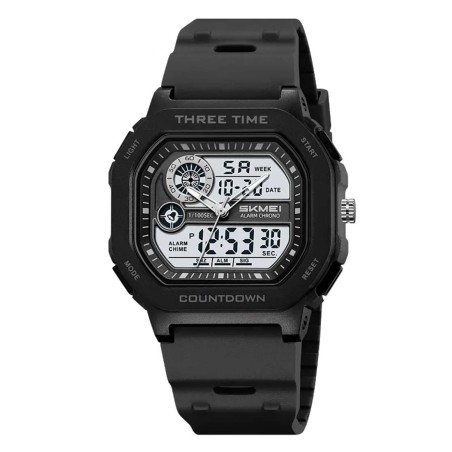 Reloj Skmei Space Hombre Ana-Digi Deportivo 3 Zonas Multifunción 2641