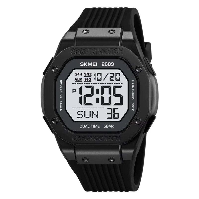 Reloj Skmei Enduro Hombre Digital Deportivo 2 Zonas Multifunción 2689