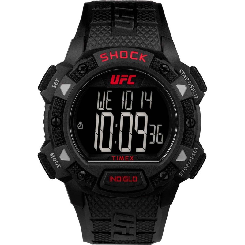 Reloj Hombre Timex UFC Core Shock Digital Indiglo TW4B27400