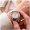 Reloj Mujer Bulova TFX Analógico Fechador Elegante Acero - 36M101