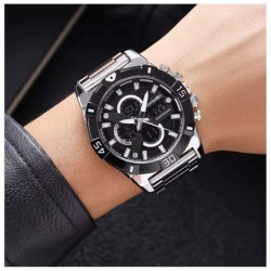 Reloj Skmei Titán Hombre Analógico Digital Deportivo Acero 2593