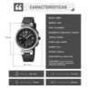 Reloj Skmei Zenith Hombre Analógico Digital Casual Alarma Negro 2634