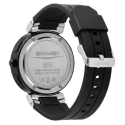 Reloj Skmei Zenith Hombre Analógico Digital Casual Alarma Plata 2634