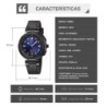 Reloj Skmei Zenith Hombre Analógico Digital Casual Alarma Azul 2634