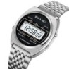 Reloj Skmei Retro Hombre Digital Casual Multifunción Acero Plata 2653