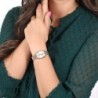 Reloj Mujer CARAVELLE BULOVA Analógico Cristales Acero Bicolor 45L186