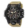 Reloj Skmei Proteus Hombre Analógico Digital Multifunción Caqui 2625