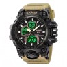 Reloj Skmei Proteus Hombre Analógico Digital Multifunción Caqui 2625
