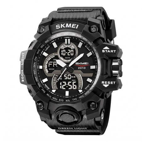 Reloj Skmei Proteus Hombre Analógico Digital Multifunción Negro 2625