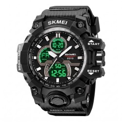 Reloj Skmei Proteus Hombre Analógico Digital Multifunción Negro 2625