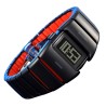 Reloj Skmei Droid Hombre Digital Futurista Moderno Led Negro Rojo 2722