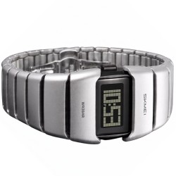 Reloj Skmei Droid Hombre Digital Futurista Moderno Led Gris 2722