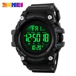 Reloj SKMEI Battle 1384 Sport Multi Dual Time Conteo Light - Negro