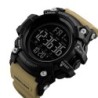 Reloj SKMEI Battle 1384 Sport Multi Dual Time Conteo Light - Caqui