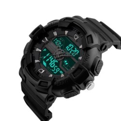 Reloj SKMEI Shadow Elite 1189 T3 Mundial Crono Regresivo WR - Negro