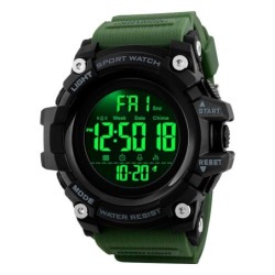 Reloj SKMEI Battle 1384 Sport Multi Dual Time Conteo Light - Verde