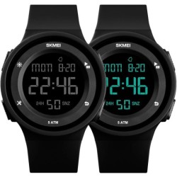 Reloj SKMEI Play 1445 Dama Sport Multi Dual Conteo Fechador - Negro