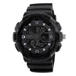 Reloj SKMEI Shadow Elite 1189 T3 Mundial Crono Regresivo WR - Negro