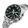 Reloj SKMEI Cirrus 1146 Japan Sistema Dual Multifunción Acero - Negro