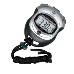 Cronómetro Generico RS020 Fechador Alarma Split Rango 24 Hr – Negro